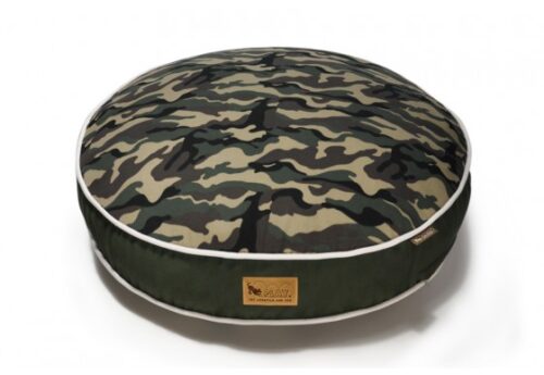 Round Bed - Camouflage - Green
