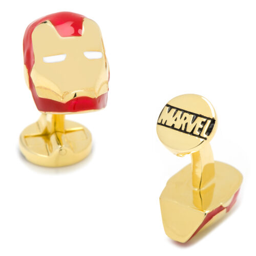 3D Iron Man Cufflinks