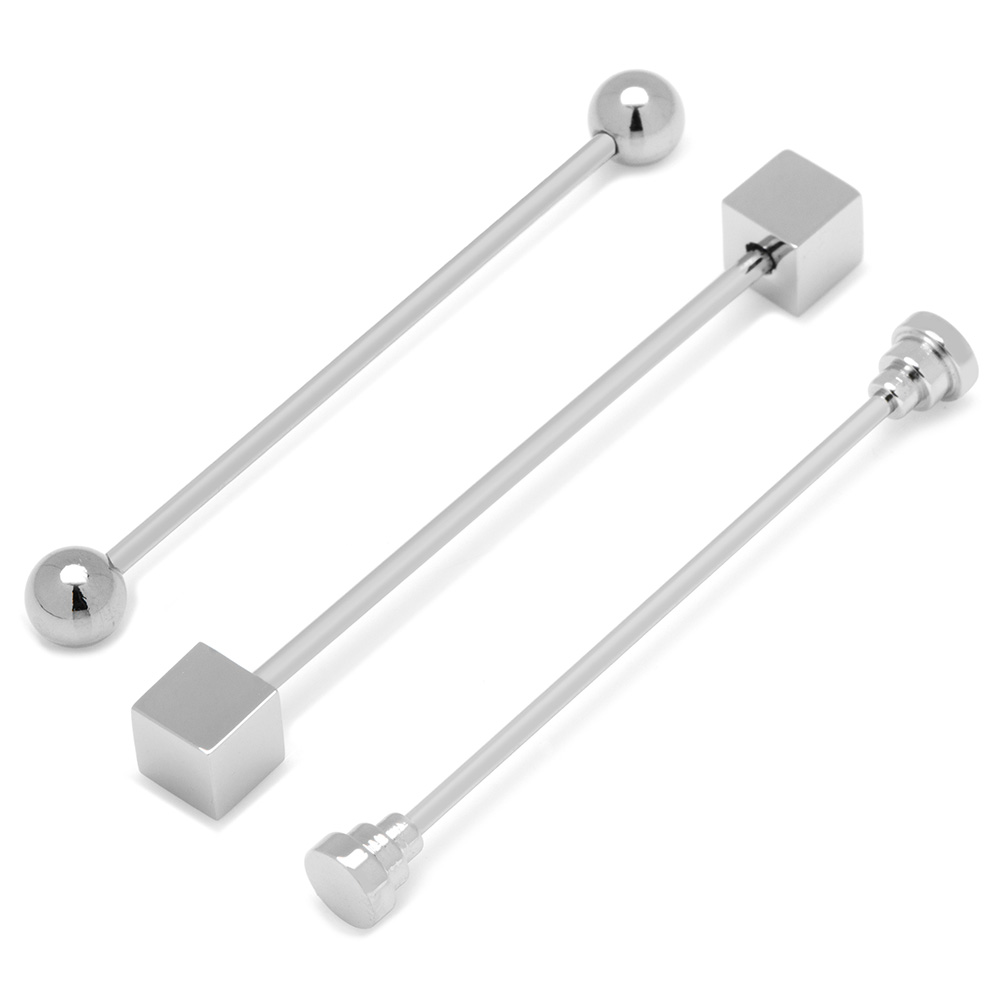 3 Piece Stainless Steel Collar Bar Set