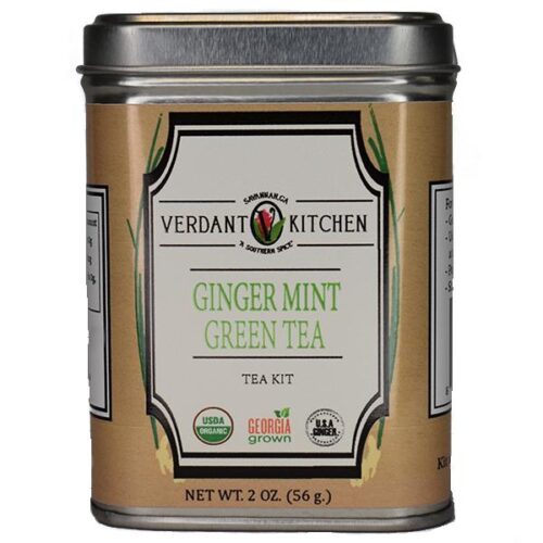 Ginger Mint Green Tea 2 oz