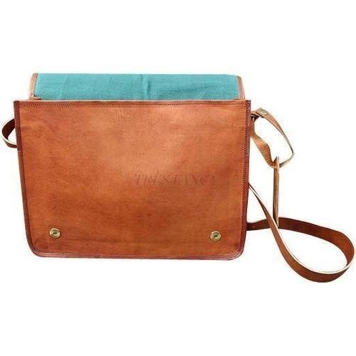 Handcrafted Stylish Leather Messenger Bag