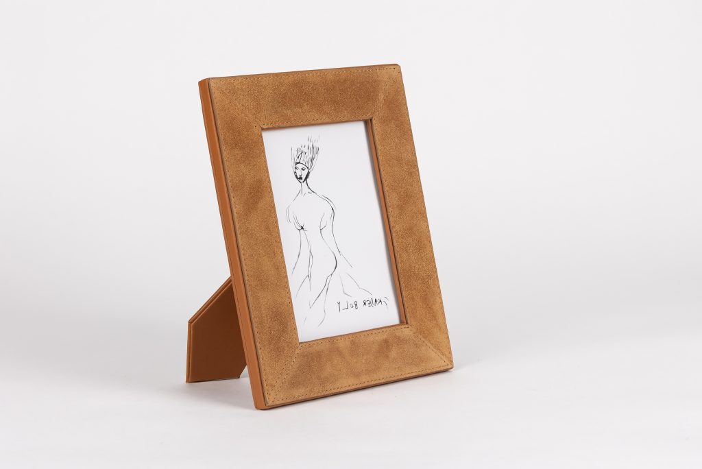 Deadwood Suede Leather Frame - Image 2