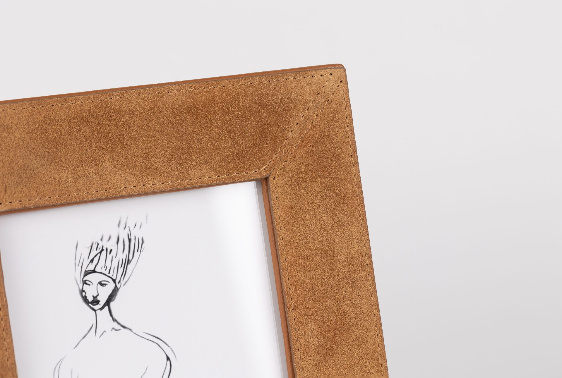 Deadwood Suede Leather Frame - Image 4