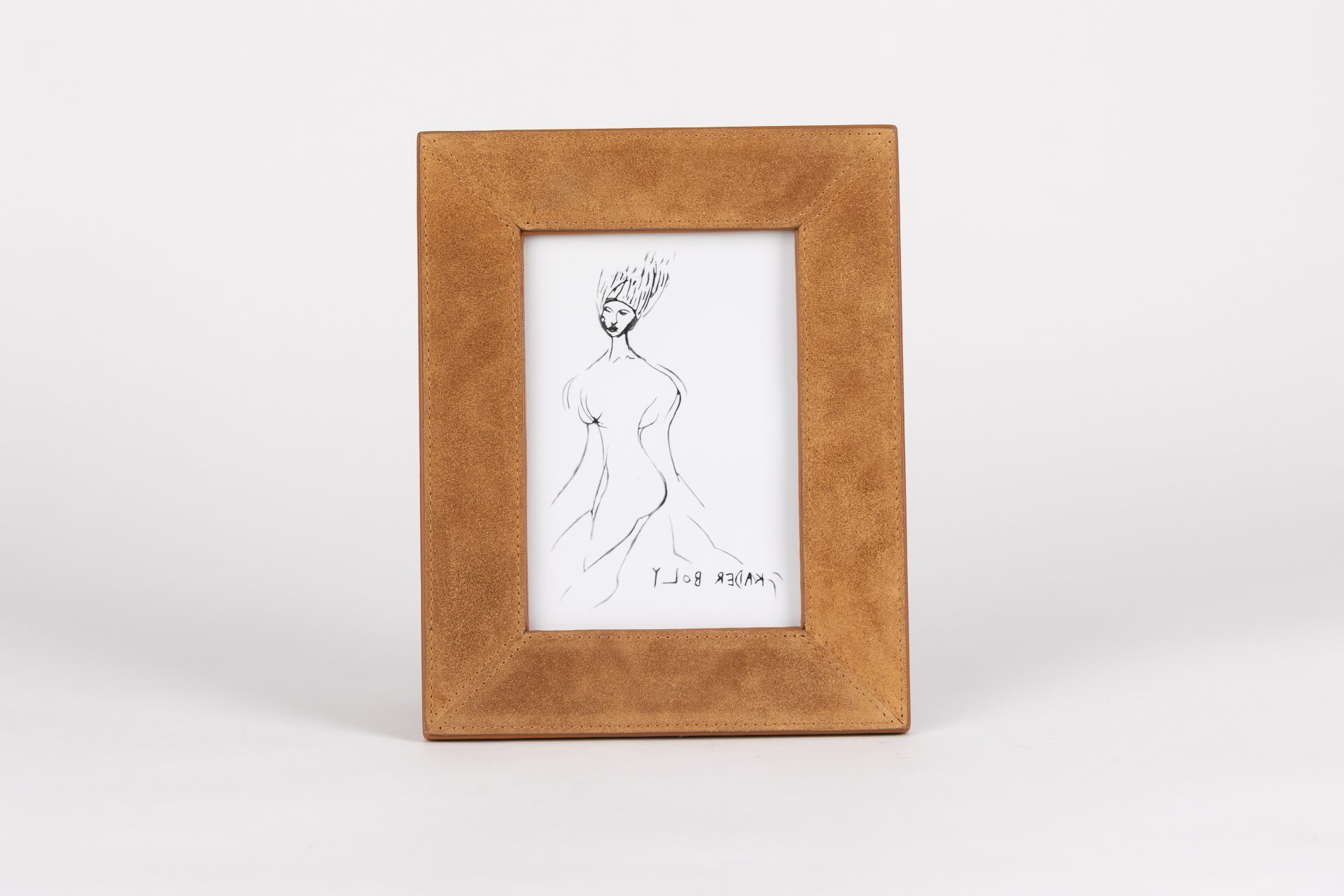 Deadwood Suede Leather Frame