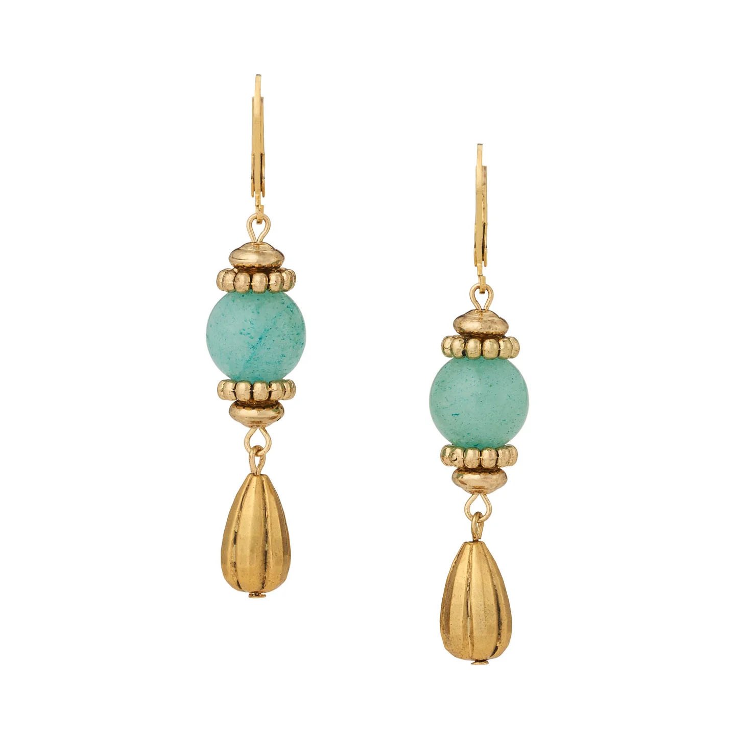 Gold Teardrop Earrings