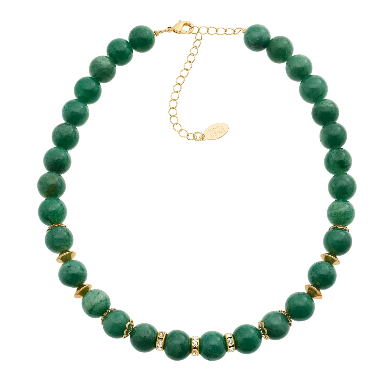 Green Aventurine Bead Necklace - Image 2