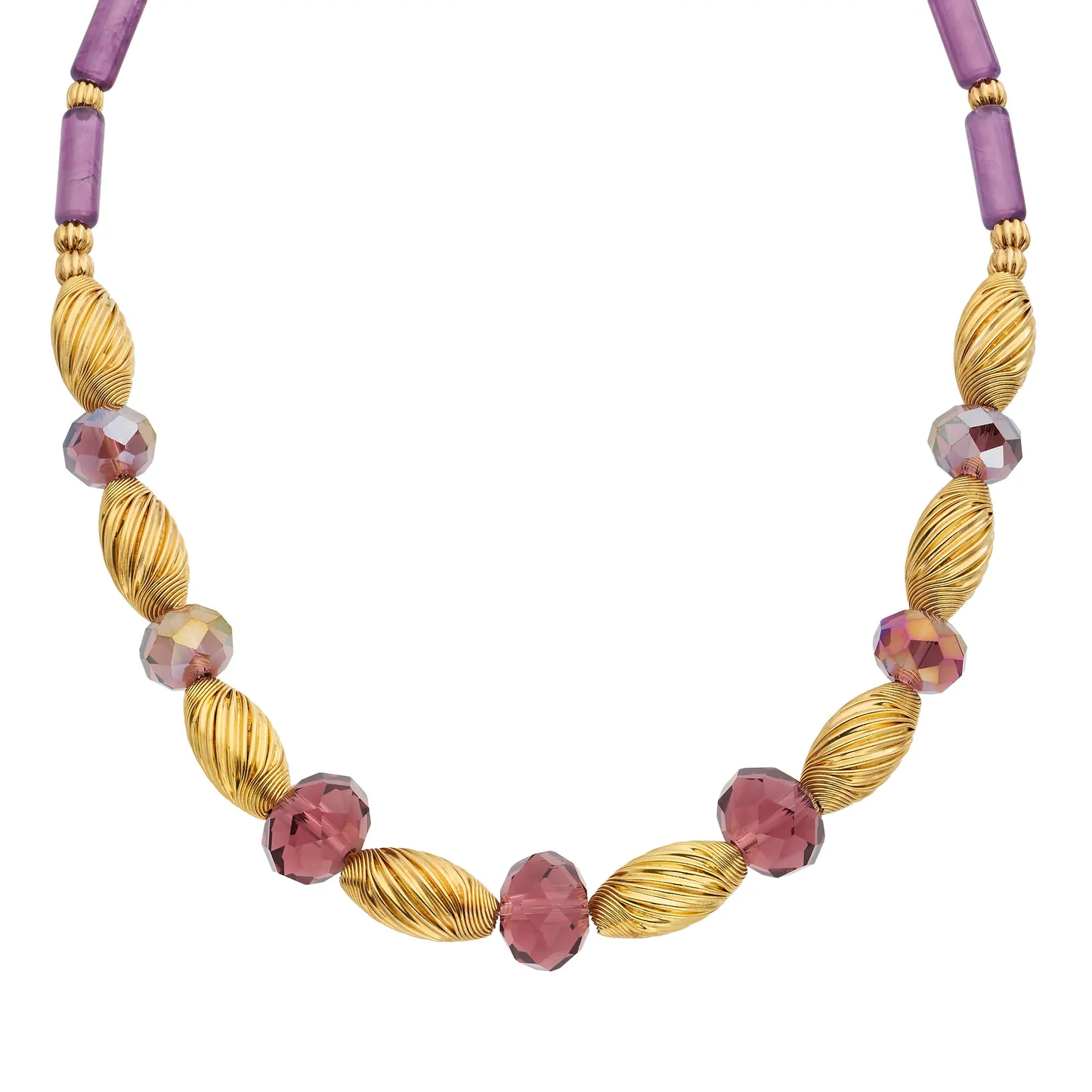 Amethyst Bead Necklace