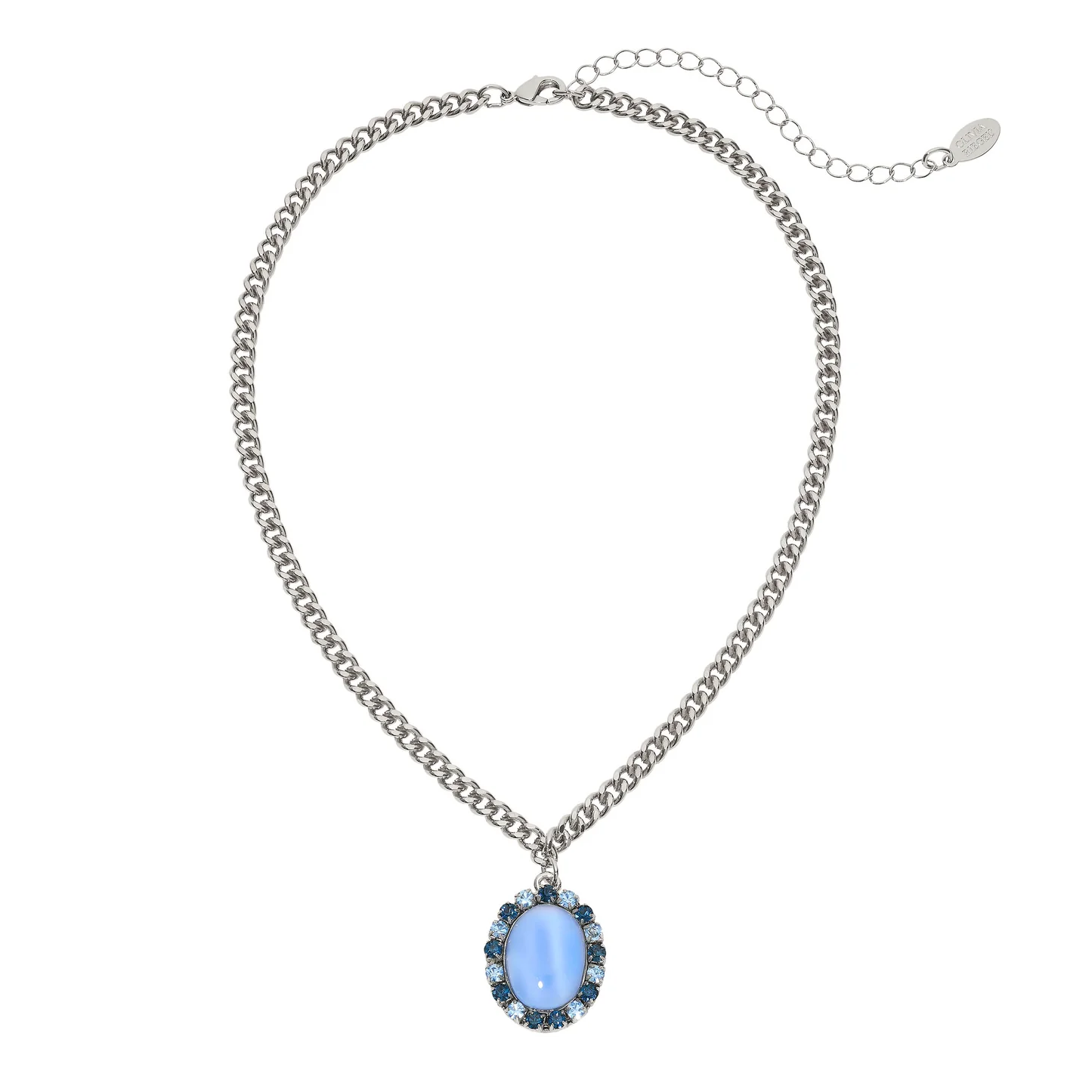 Silver Blue Moonstone Pendant - Image 2
