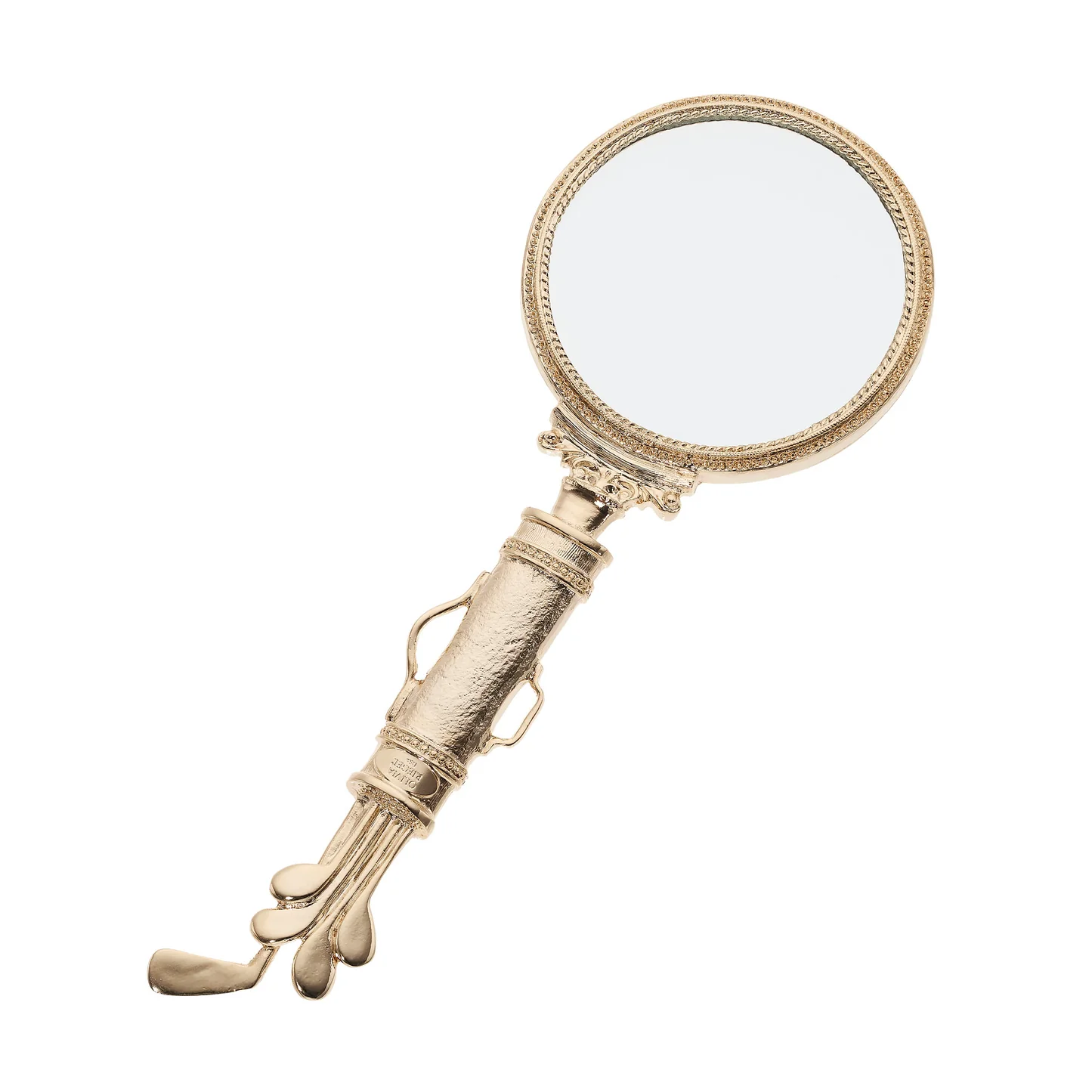 Gold Golf Clubs Magnifying Glass - Image 2