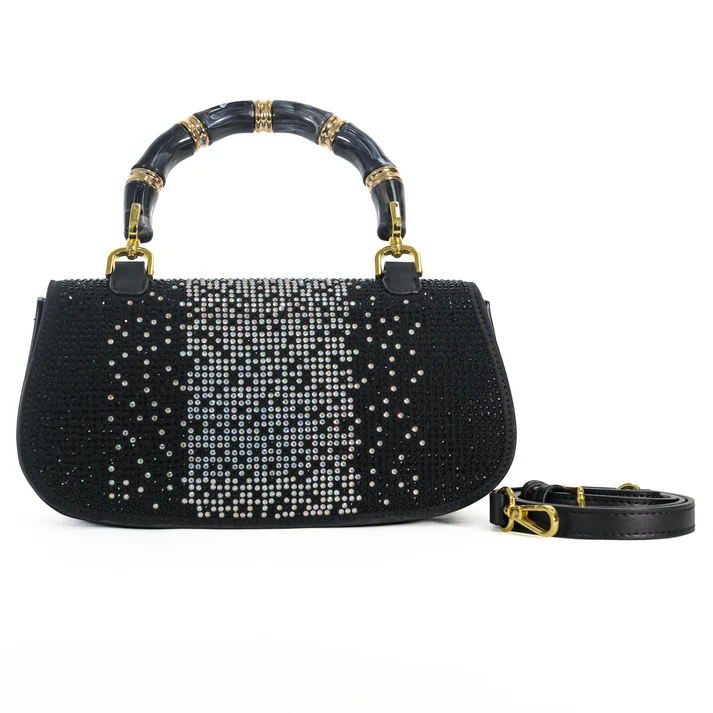 E'clat de Paris Crystal Embellished Handbag - Image 2