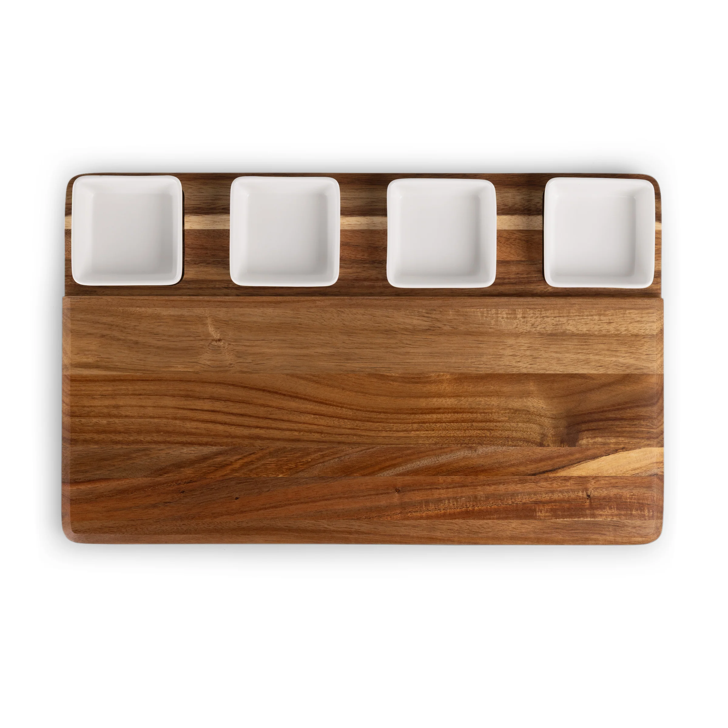 Picada Tapas and Cheese Board Set with Dip Bowls - Image 2