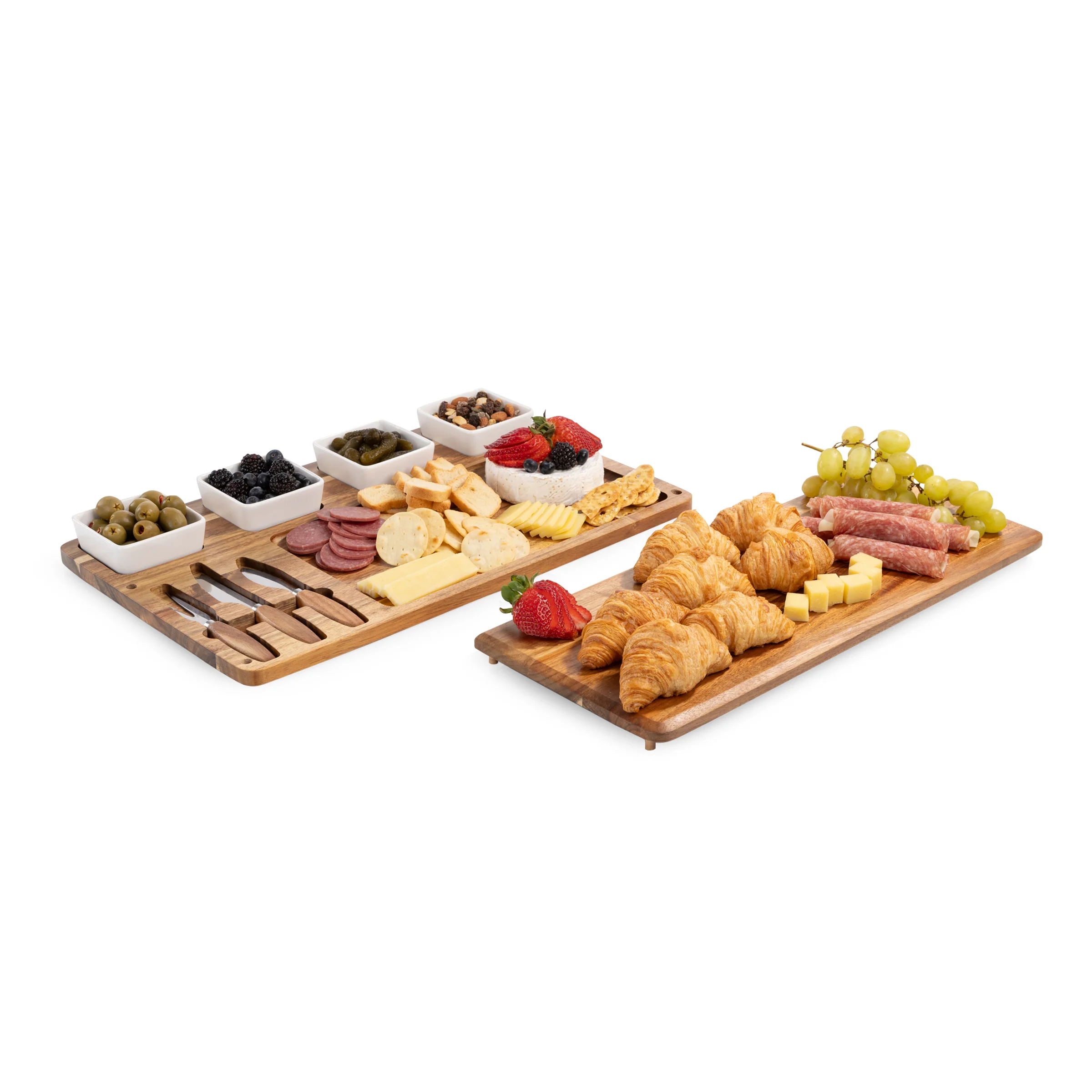 Picada Tapas and Cheese Board Set with Dip Bowls - Image 3