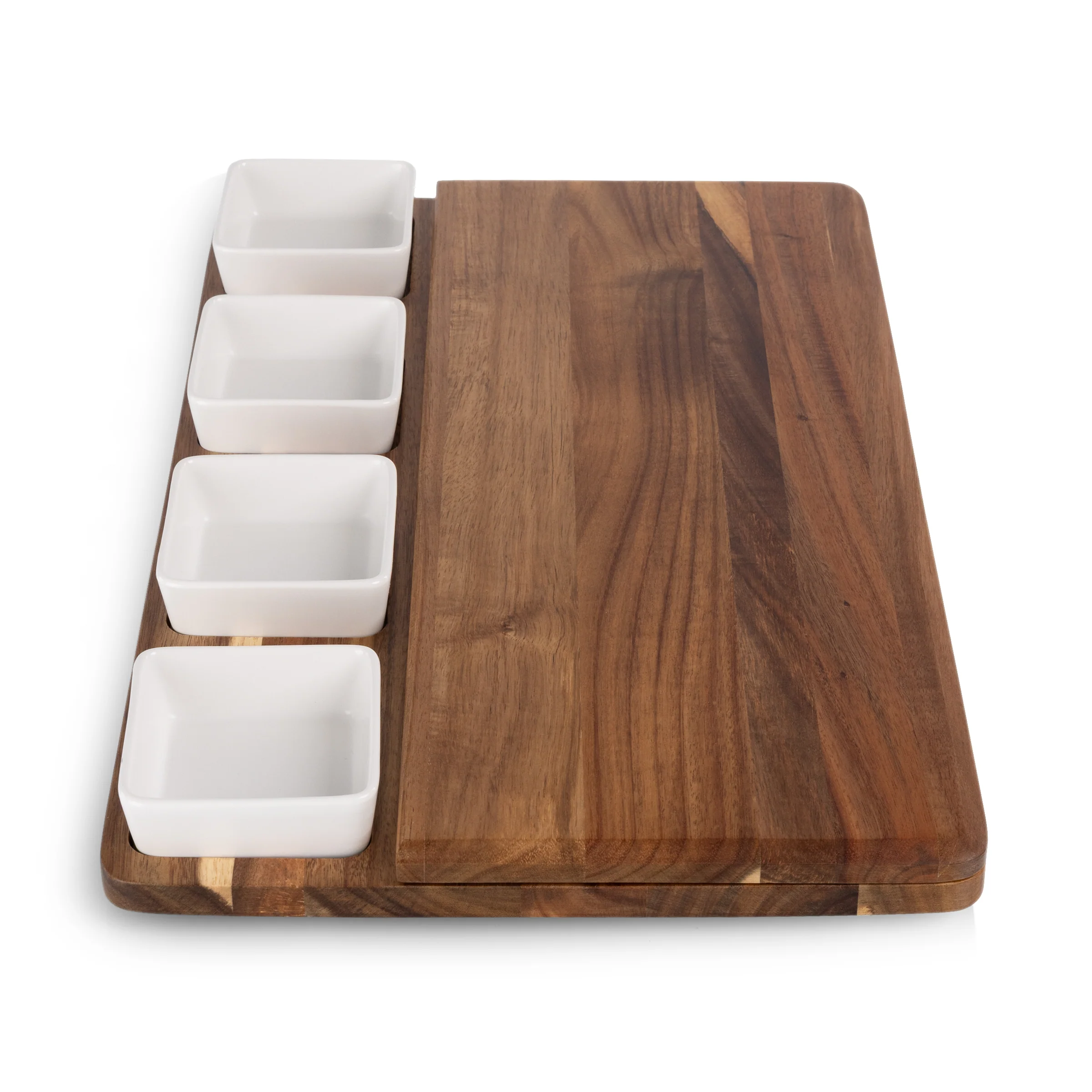 Picada Tapas and Cheese Board Set with Dip Bowls - Image 13