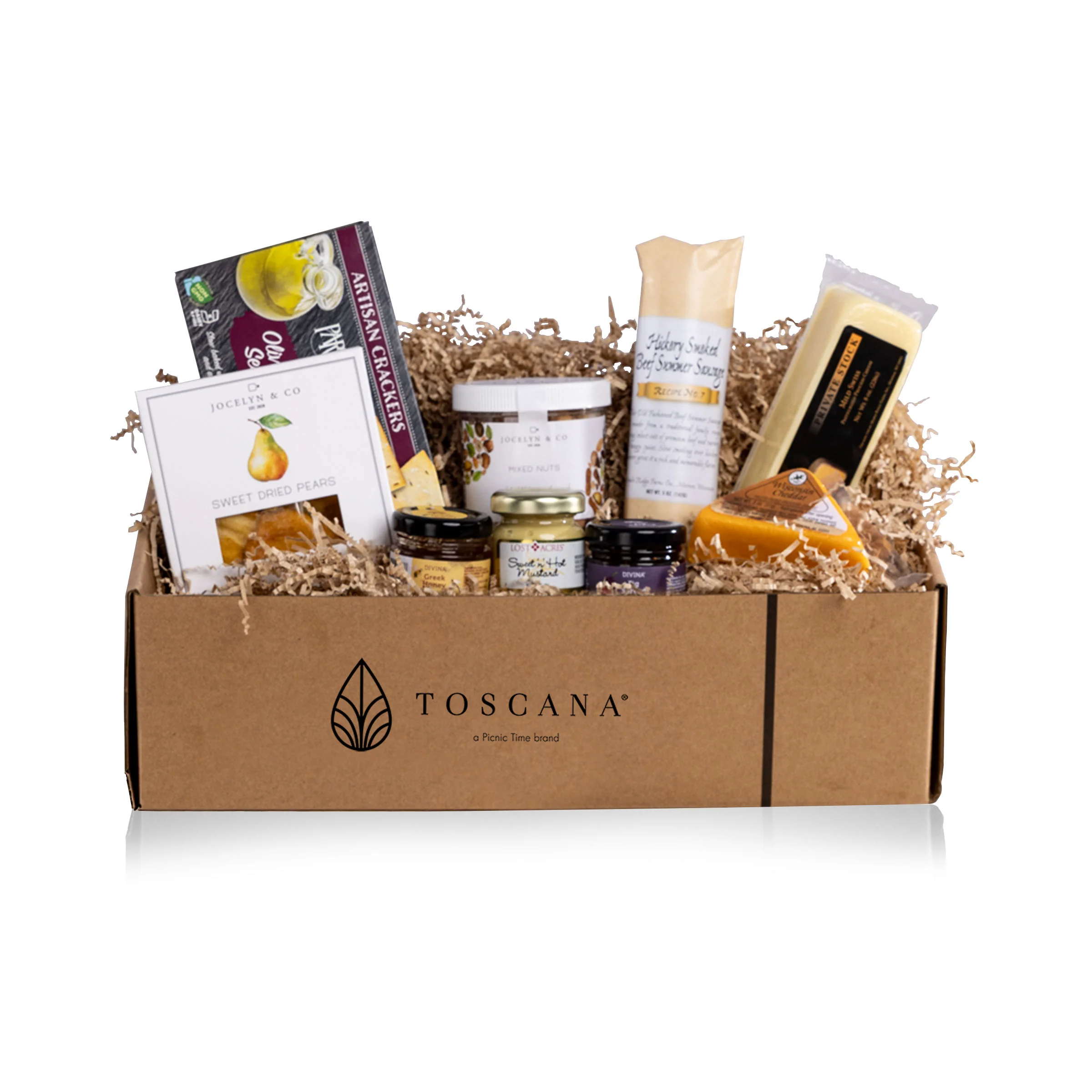 Ovale Cutting Board with Gourmet Gift Pack - Image 15
