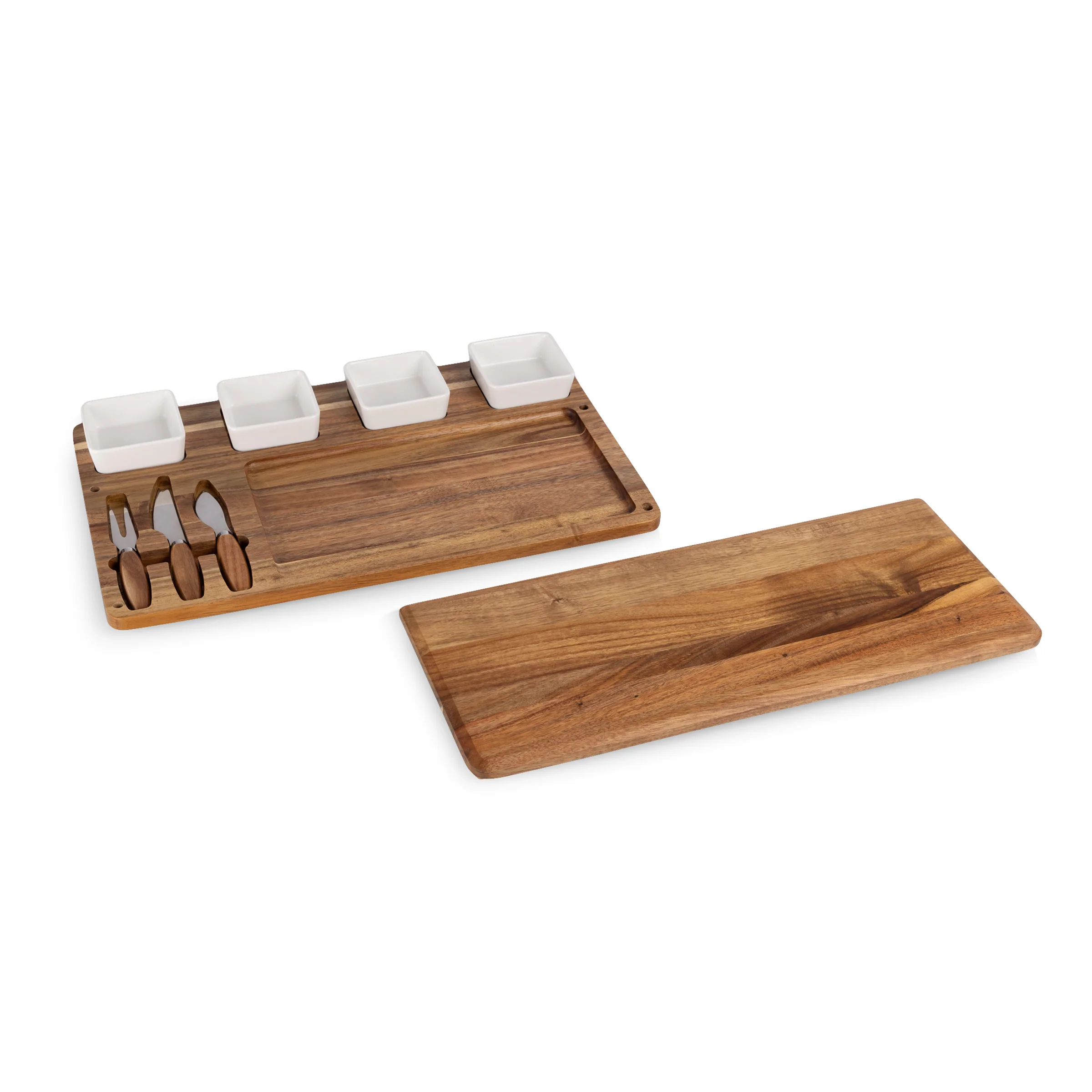 Picada Tapas and Cheese Board Set with Dip Bowls - Image 17